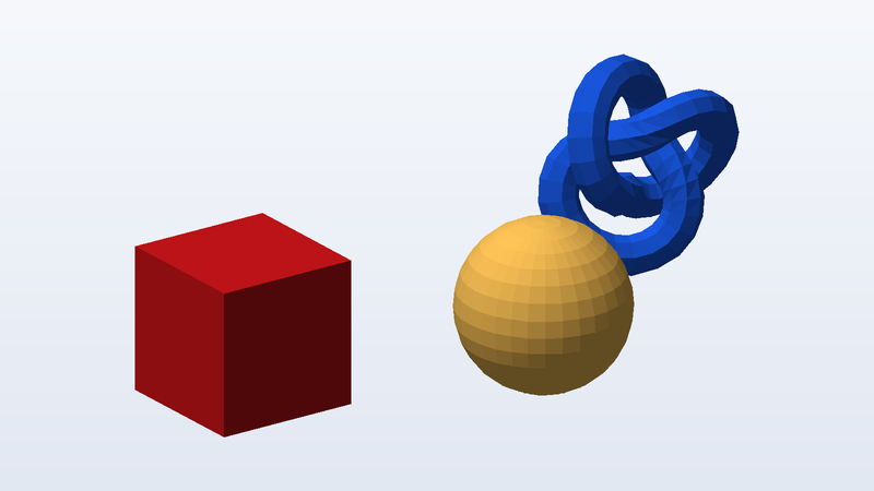 Rendered preview of the sample DAE model